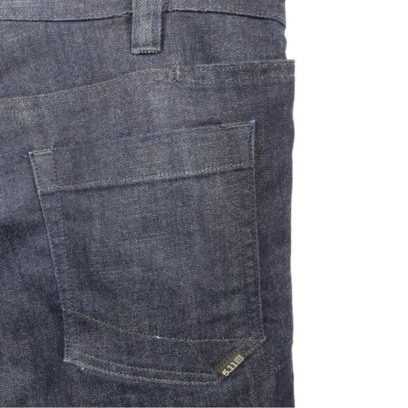 5.11 Tactical Defender Straight Fit Jeans in Dark Wash Indigo Size 33/34 - Picture 8 of 10